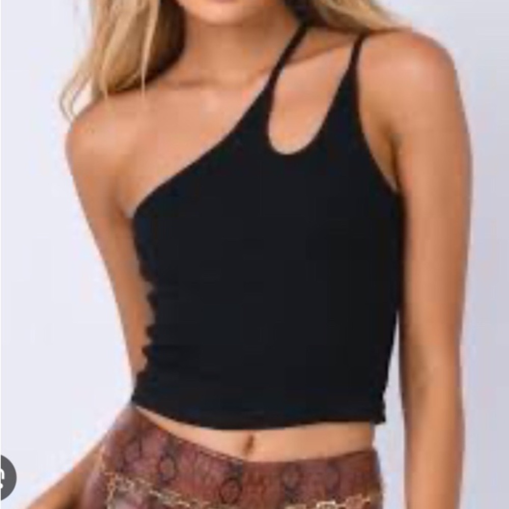 Princess Polly One Shoulder Tank Top